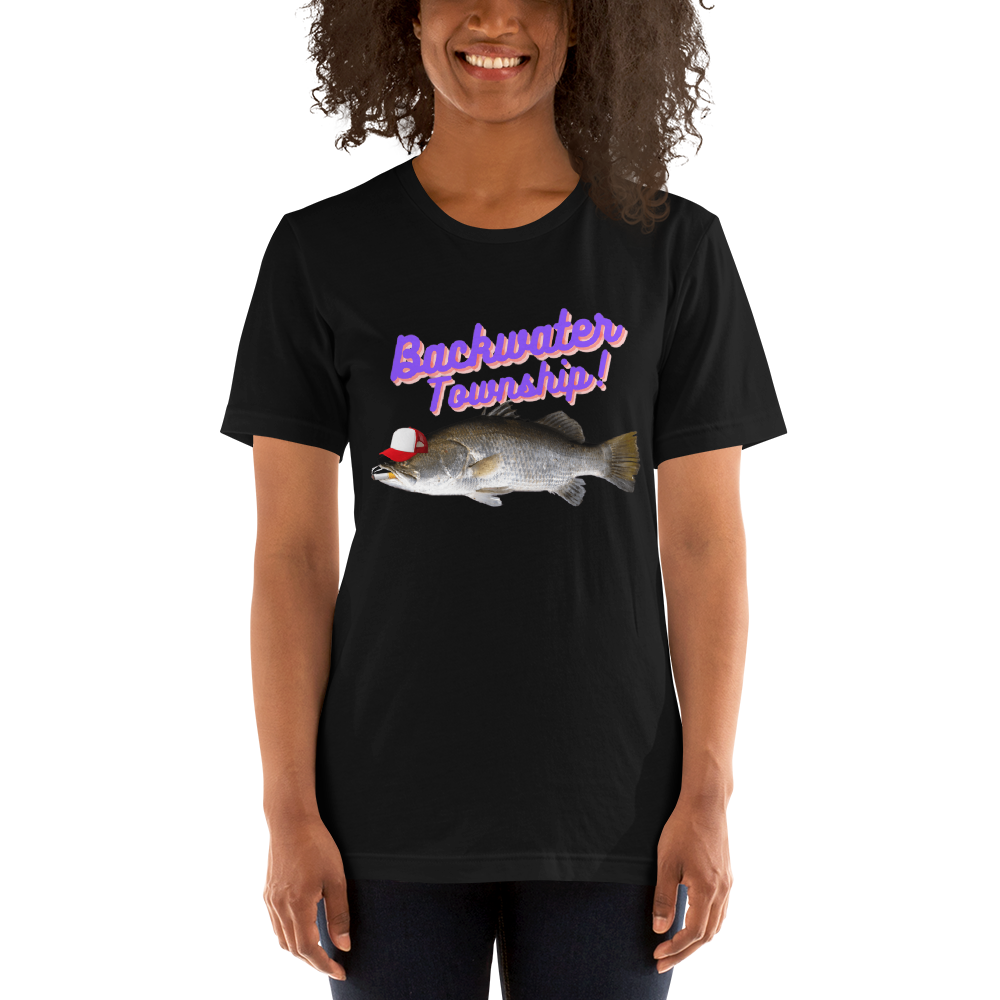 Backwater Township "Fish Fear Me, My Wife Left Me" T-Shirt