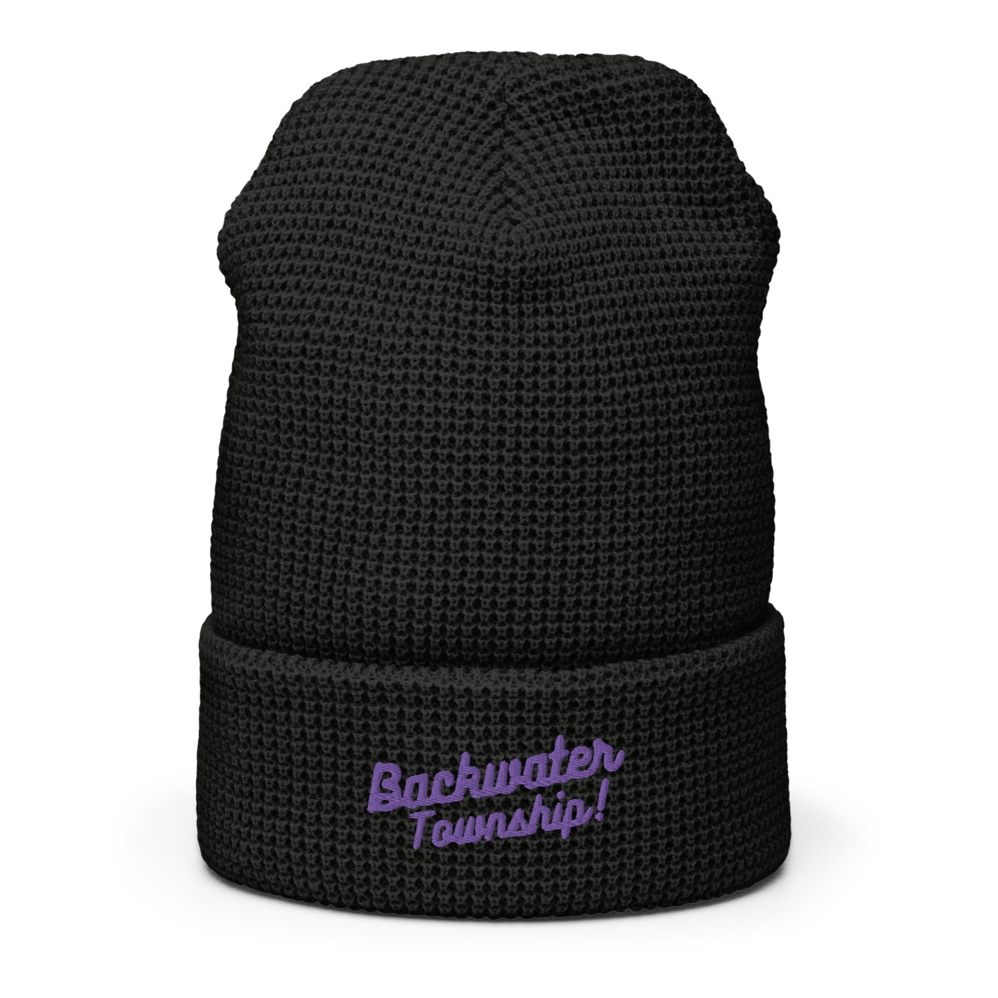 Backwater Township Waffle beanie