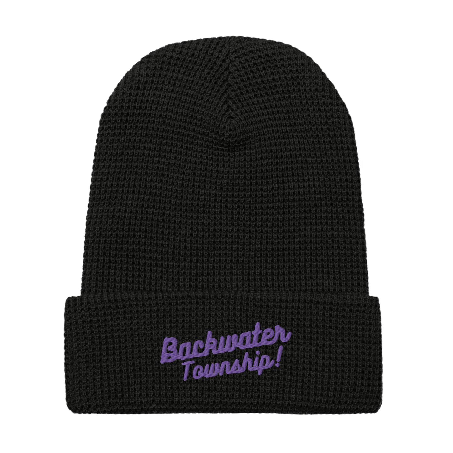 Backwater Township Waffle beanie