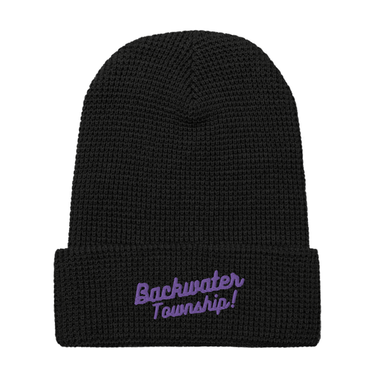 Backwater Township Waffle beanie