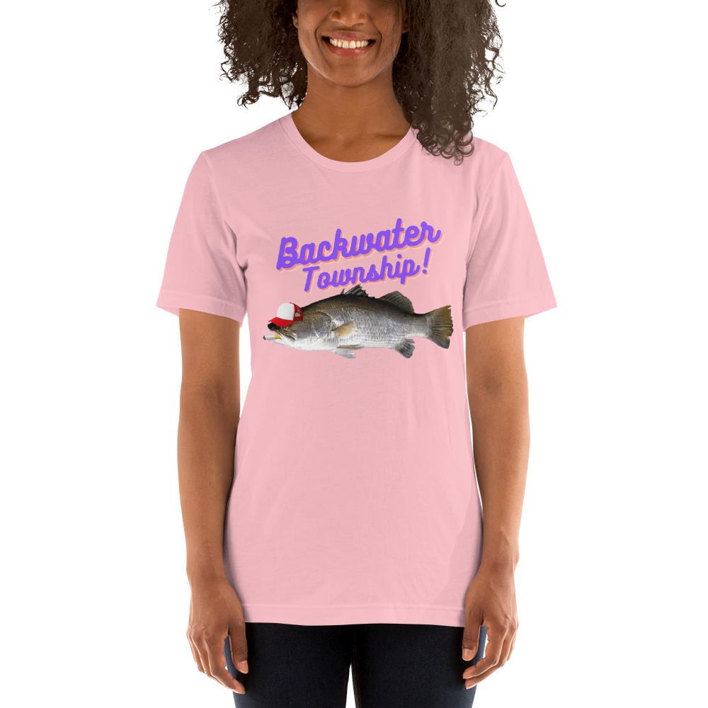 Backwater Township "Fish Fear Me, My Wife Left Me" T-Shirt