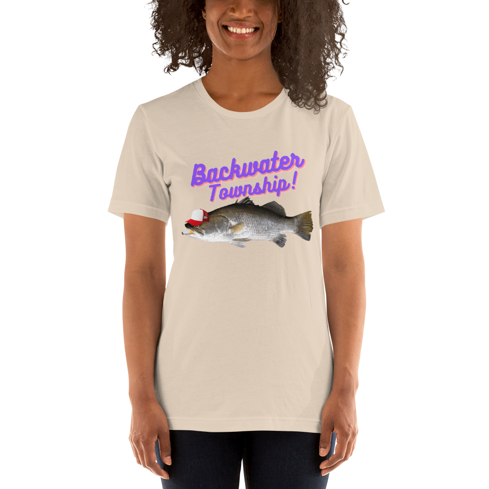 Backwater Township "Fish Fear Me, My Wife Left Me" T-Shirt